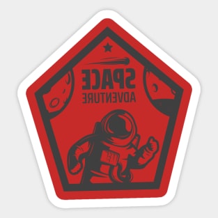 spaceman Sticker